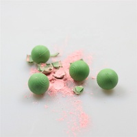 0.68 0.5 Kaliber Bola Kapur Non-toksik Biodegradable PLA Shell Powder Balls Paintballs 10pcs/Tube untuk Perlindungan Pribadi