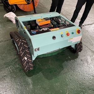 Tondeuse à gazon robotisée électrique autopropulsée bleu clair - Product Image 4