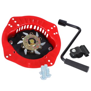 Démarreur manuel Kaimings rouge à six griffes avec assistance par ressort pour générateur diesel, pompe à eau, universel - Product Image 1
