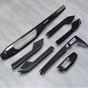 Juego de 7 Piezas de Mejora Interior de Fibra de Carbono para Audi B9/B9PA A4/A5 S4/S5 2017-2024, Nuevo - Product Image 3