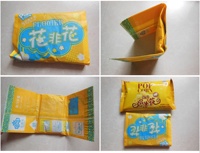 Machine d'emballage automatique de sachets de pop-corn au micro-ondes en acier inoxydable 304 de qualité alimentaire pour ligne de conditionnement alimentaire préconfectionnée