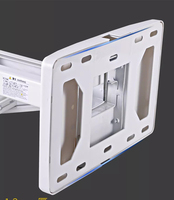 Z154(45-65cm) longueur réglable support de projecteur rétractable universel à courte portée support mural pratique pour les supports de projecteur