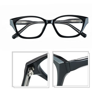 プロ仕様ファッションメガネ 女性用ヴィンテージアセテートメガネ OEM ブルーライトカットレンズ  壊れない柔軟な<span class=keywords><strong>TR90</strong></span>フレーム - Product Image 2