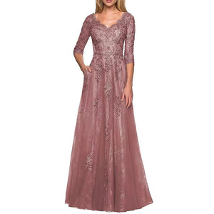 Evening Gown Long A-Line Chiffon Sweetheart Neck Empire Waist Floral Print <b>Sequins</b> For Brides Parties Hostess Banquet Attire - Product Image 1