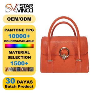 حقيبة يد نسائية من الجلد الطبيعي بتصميم عصري للنساء - Product Image 1