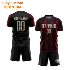 Uniforme de Fútbol Personalizado, Ropa de Fútbol Transpirable para Hombre, Sublimación, Secado Rápido, Kit de Fútbol - Product Image 1