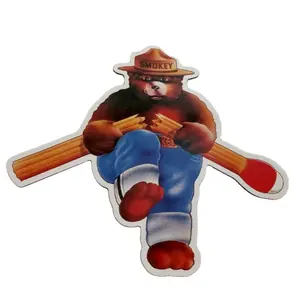 Smokey Bear Custom Shape Fridge Magnet For Souvenir