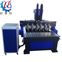Machine CNC multi-têtes rapide 1325, routeur CNC 4x8 pieds, Machine de travail du bois