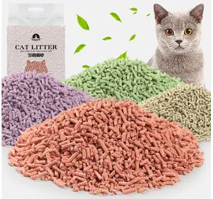 Kattenbakvulling 100% Natuurlijke Tofu Zand Huisdier Pellet Productielijn Machines Oprecht Supply