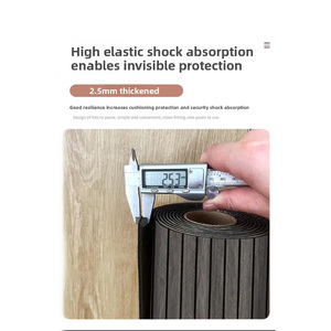 Panel Dinding 3D Bertekstur Tebal Perekat Sendiri Peredam Suara Motif Kayu Tahan Air Anti Lembab - Product Image 3