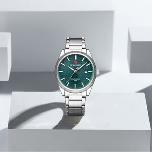 NAVIFORCE 9276 Montre à quartz décontractée avec calendrier lumineux pour homme, montre-bracelet en acier inoxydable étanche, Relogio Masculino - Product Image 5