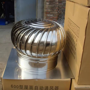 Easy Retrofit Natural Ventilation Upgrades for <strong>Old</strong> Industrial Building Roofs Roof Turbine Ventilator - Product Image 4