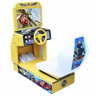 Machine de jeu d'arcade de course automobile HD Outrun à monnayeur pour enfants de 6 ans, simulateur de conduite vidéo pour enfants, jeu d'amusement en anglais