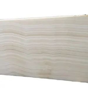 Onice Avorio गोमेद कंकड़ पत्थर दौर बैकलिट गोमेद पैनल सजावट