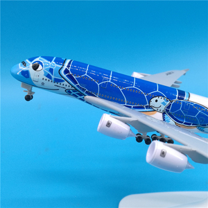Modèles d'avions en alliage et résine moulés sous pression de 18 cm et 20 cm pour Airbus A380, A350, A330, A321, A320 et Boeing B737, B747, <span class=keywords><strong>B777</strong></span>, B787 - Product Image 2