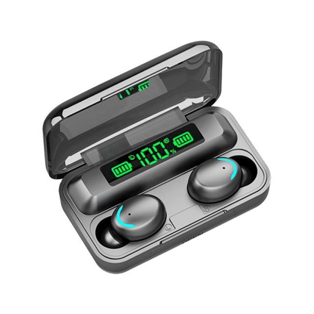 F9-5 Wireless Headphone BT 5.1 TWS Mini In-ear Earbuds Sports Gaming LED Display  Popular Model