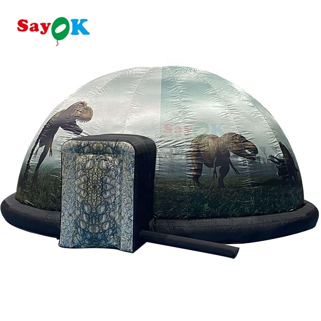 8M OEM Printing Projection Planetarium Dome Mobile Inflatable Cinema Tent Astronomy Inflatable Planetarium Dome for Education
