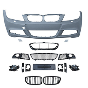 Pour <span class=keywords><strong>BMW</strong></span> E91 E90 Accessoires M Tech BodyKit pour <span class=keywords><strong>BMW</strong></span> 318i 328i Facelift M Sport Pare-chocs avant E90 Pare-chocs arrière BodyKit Pare-chocs arrière - Product Image 4