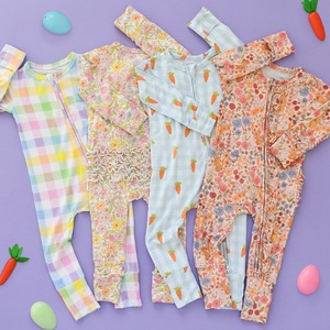 Accetta Bamboopjs personalizzato nuova Boutique da <span class=keywords><strong>0</strong></span> a <span class=keywords><strong>3</strong></span> <span class=keywords><strong>mesi</strong></span> Set per bambini a maniche lunghe con stampa pigiama per bambine tuta - Product Image 1