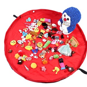 Bolsa de Almacenamiento de Juguetes para Niños, Tapete de Juego Portátil y Organizador para <span class=keywords><strong>Lego</strong></span> y Bloques de Construcción, Solución Impermeable para Almacenamiento de Juguetes Infantiles - Product Image 6