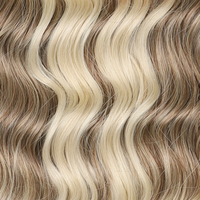 Extensions de tresses synthétiques bouclées en fibre haute température ANNA, 24 pouces/60 cm, tresses au crochet ondulées profondes, 3 brins, marron