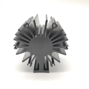 Radiateur de lumière LED en Aluminium extrudé