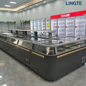 Congélateurs et réfrigérateurs à porte coulissante à ouverture supérieure, équipement de réfrigération intelligent sans givre pour supermarchés et boucheries - Product Image 4