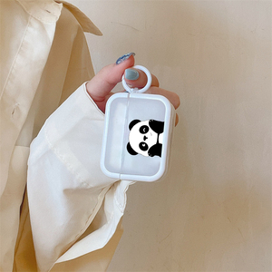 Pour <span class=keywords><strong>Airpods</strong></span> 2 Pro 1/2 Creative Cute Chubby <span class=keywords><strong>Panda</strong></span> Étui pour écouteurs en silicone Étui étanche - Product Image 5