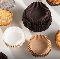 40g de moules à muffins jetables colorés, résistants à la graisse et à l'eau, antiadhésifs