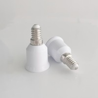Convertisseur de douille de lampe E14 vers E27, adaptateur de base de douille, accessoires d'éclairage