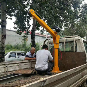 Truk derek angkat Mini kantilever teleskopik terpasang di truk derek mobil kecil 500kg1000kgs - Product Image 6