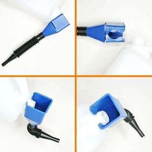 กรวยอเนกประสงค์แบบสี่เหลี่ยมขนาดเล็กสำหรับรถยนต์ ใช้งานสะดวกแบบแฮนด์ฟรีสำหรับเติมน้ำมัน - Product Image 3