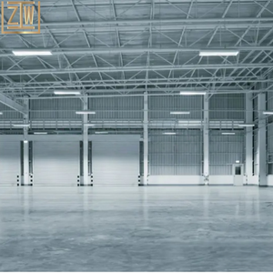 מבנה פלדה מודרני טרומי לשימוש תעשייתי ומסחרי, סדנה/דירה קלה לבנייה, בעלת תו תקן CE, 50-70 שנה. - Product Image 2