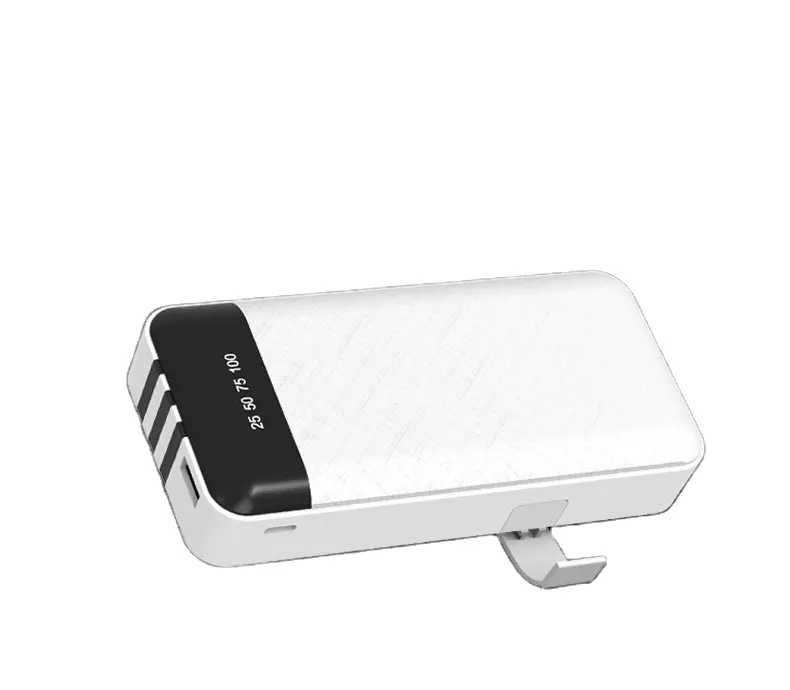 Factory directly whole sale cheap portable new design fast charging 20000mah power bank dual usb power bank