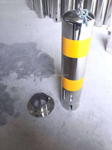 De acero inoxidable de tráfico delineador de tráfico bolardos de estacionamiento barrera <span class=keywords><strong>Post</strong></span>