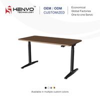 Cadre de bureau électrique réglable en hauteur en acier, économique, avec pieds de levage à 3 niveaux, montage facile, garantie 5 ans, rappel de position assise