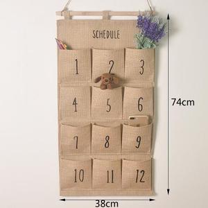 Organizador Colgante para Puerta con 6, 20 o 35 Compartimentos Numerados para Teléfonos Móviles, Ideal para el Hogar o el Aula - Product Image 6