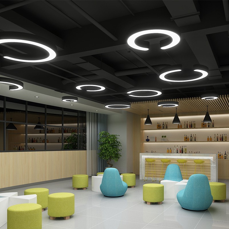 Modern Simple Ceiling Lamps Bedroom Dining Room Coffee Shop Stairs Home Club Luxury Decoration Indoor Lighting Led Ceiling Light