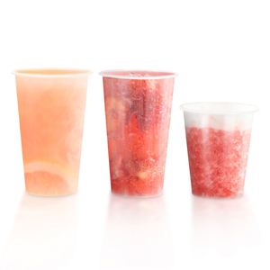 Vasos Desechables de Plástico PP para Bebidas Frías, Vasos Personalizados Ecológicos para Té de Burbujas de 90 mm, 8 oz, 9 oz, 10 oz, 12 oz, 16 oz, 20 oz - Product Image 1
