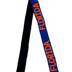 CRYSTAL CRAFT Florida Embroidered Glass Beads Webbing Hook Strap Customizable Blue Orange Vintage Eco-friendly Durable <b>Accessory</b> - Product Image 1