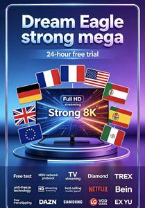 USA UAE HD Streaming Reseller Panel M3U <span class=keywords><strong>Playlist</strong></span> 24H Free Trial Anti-freeze Anti-hijack Dream Eagle TREX Diamond - Product Image 4