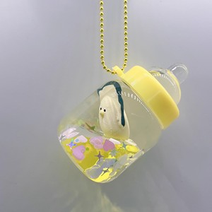 Mới Nhật Bản Yell Đôi Mắt Nhỏ Oyster Nổi Chai Búp Bê Mặt Dây Chuyền 5.8Cm Túi Mặt Dây Chuyền - Product Image 6