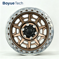Jantes tout-terrain forgées sur mesure avec véritable Beadlock, de 17 à 24 pouces, multi PCD 6x130 6x114.3 6x139.7 pour Toyota Jeep