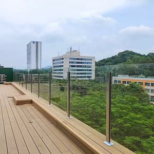 Sistemas <span class=keywords><strong>de</strong></span> barandillas <span class=keywords><strong>de</strong></span> vidrio para poste, balcón, privacidad, valla segura, Villa, apartamento, construcción, Balcón <span class=keywords><strong>de</strong></span> aluminio, barandillas <span class=keywords><strong>de</strong></span> porche personalizadas - Product Image 1