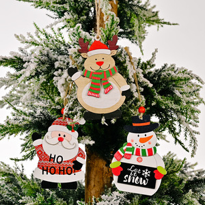 Decorazioni Natalizie in Legno per Albero di <span class=keywords><strong>Natale</strong></span>, Regali Natalizi, Arredamento per la Casa, Centri Commerciali - Product Image 3