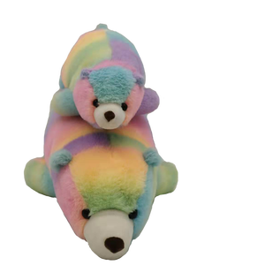 Oso de peluche de moda personalizado, regalo de cumpleaños, colorido, suave - Product Image 4
