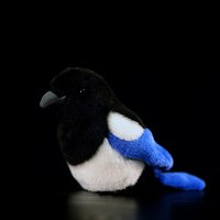Juguetes de Peluche Personalizados de Fábrica, Lindos Peluches de Pica Hudsonia, OEM/ODM, Animales de Peluche para la Enseñanza Preescolar y el Aprendizaje de Ciencias Naturales