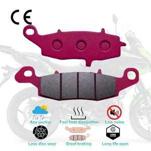 ผ้าเบรกมอเตอร์ไซค์แบบเผาหน้าสำหรับ Kawasaki versys <span class=keywords><strong>650</strong></span> V Strom DL ER6N ER6F Suzuki GSX 750 GSR <span class=keywords><strong>CF</strong></span> <span class=keywords><strong>Moto</strong></span> NK Mt - Product Image 4