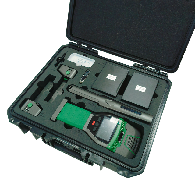 Advanced Portable Handheld Explosive Trace Detector ABS Material Security Device Without Radioactive Sources ROHS Certified