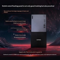 Komputer Desktop Lenovo ThinkCentre Neo P900c Baru, Siap Pakai, Intel Core i3/i5/i7 Generasi ke-14, RAM 16GB, SSD 512GB, RX550-4G